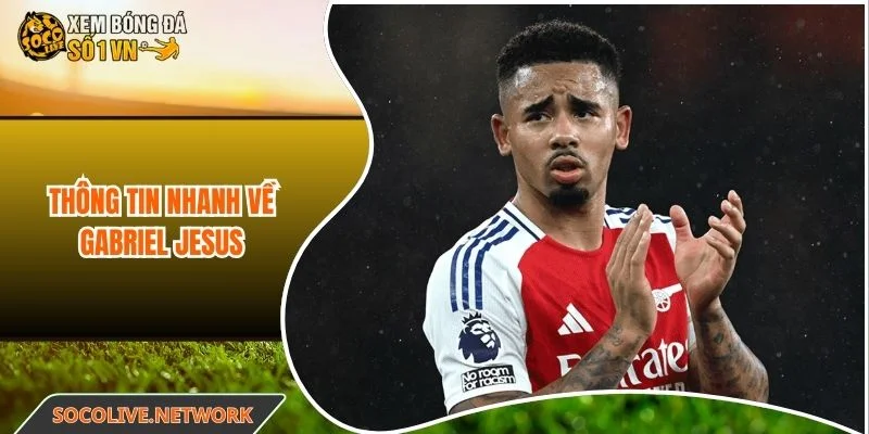 Thông tin tiêu biểu về Gabriel Jesus